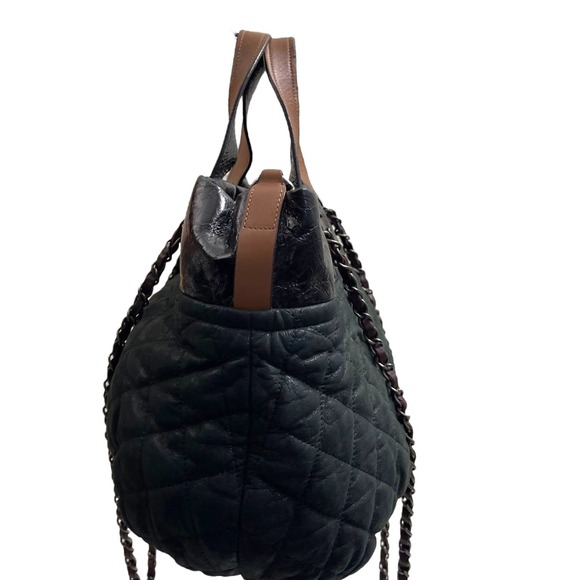 💎✨Authentic✨💎 Chanel Leather In the Mix 2way Hand-ground shoulder bag - Picture 9 of 16